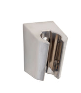 Wandhanddouchehouder kunststof geborsteld staal